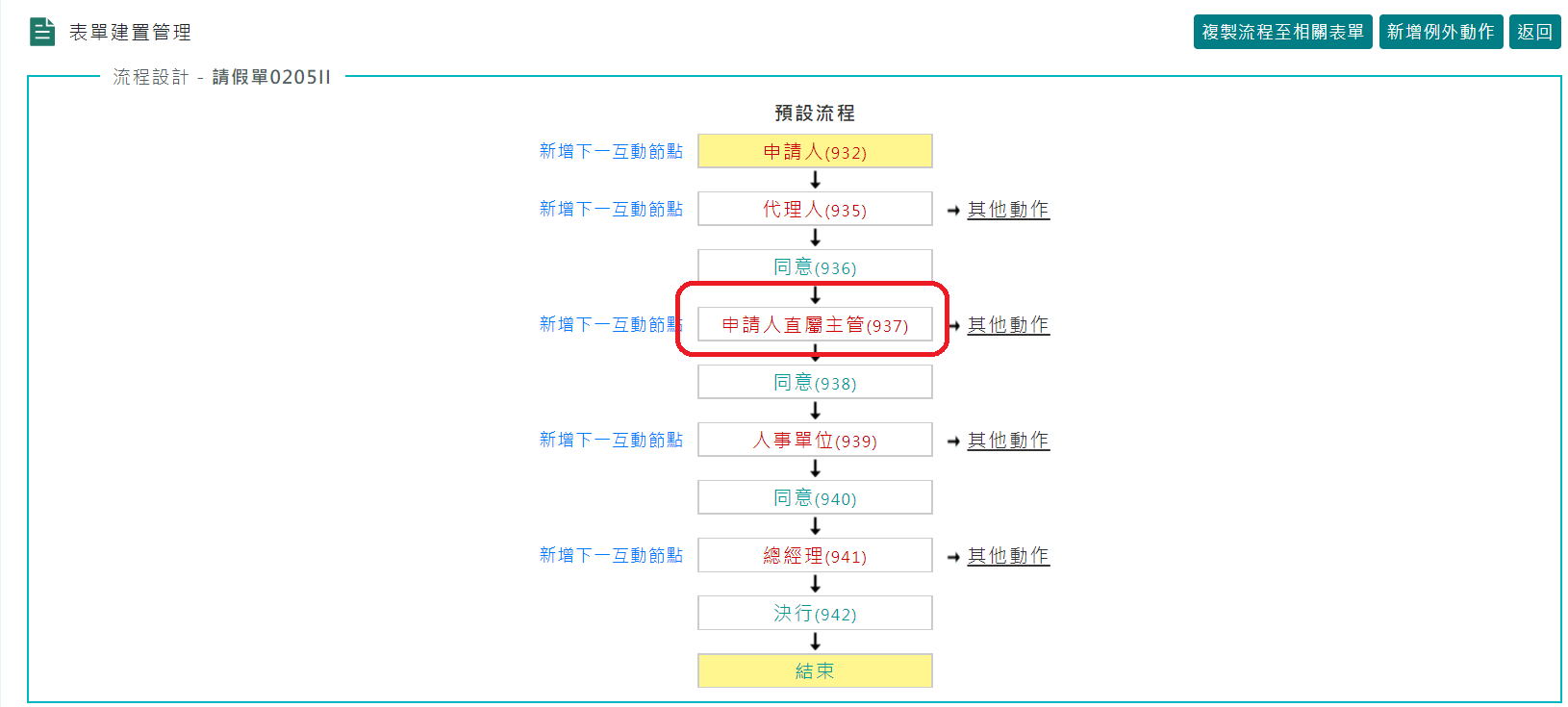 如何自訂請假申請單郵件通知信-4