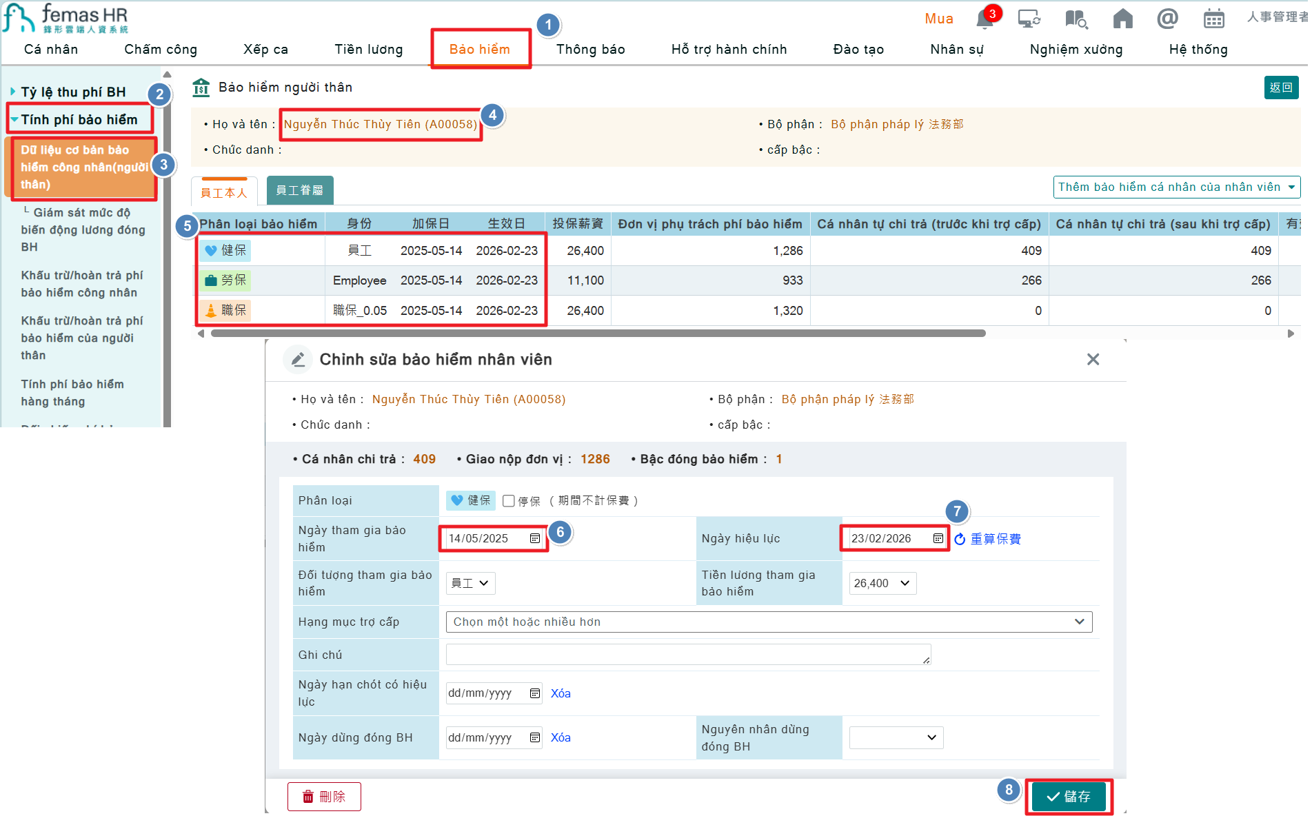Nhập sai ngày nhận việc thì xử lý như thế nào-6